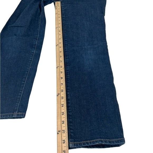 Lands’ End Women SZ 8 Fit 1 Slim Leg Dark Denim Skinny Stretch Jeans Outdoor - Picture 14 of 15